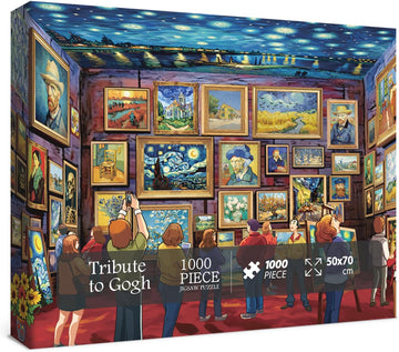 Omaggio a Gogh puzzle puzzle 1000 pezzi